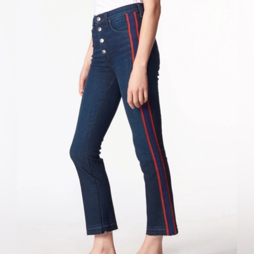 NWT VERONICA BEARD Carolyn High Rise 10” Baby Boot Jeans USA🇺🇸MADE Size 24